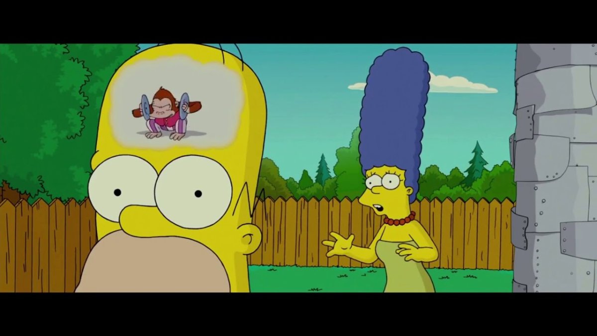 Обезьянка с тарелками