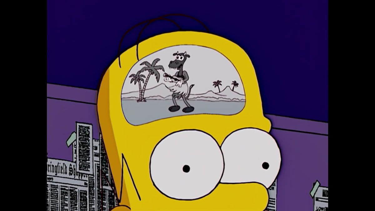 Обезьяна в голове Гомера Симпсона