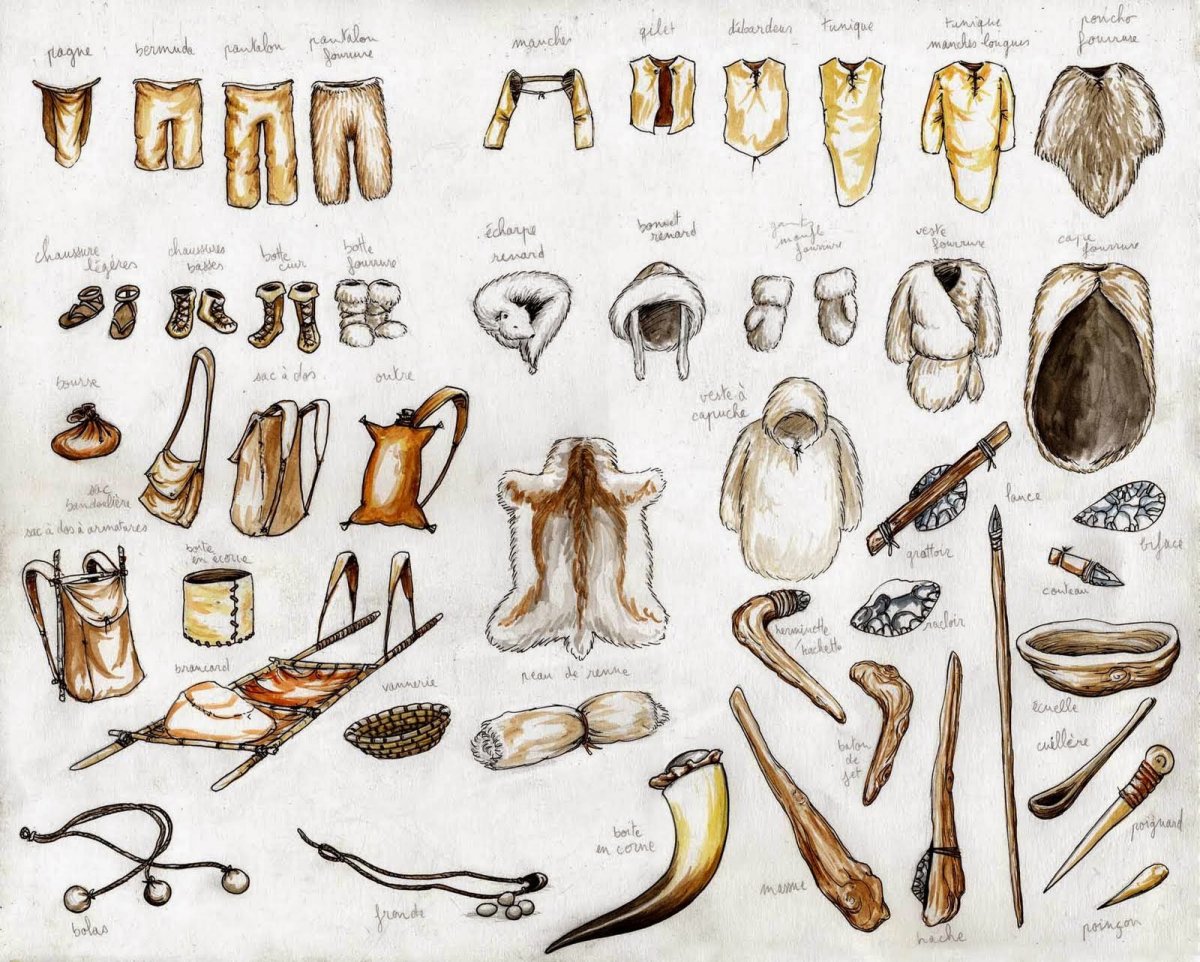 Одежда в Каменном веке