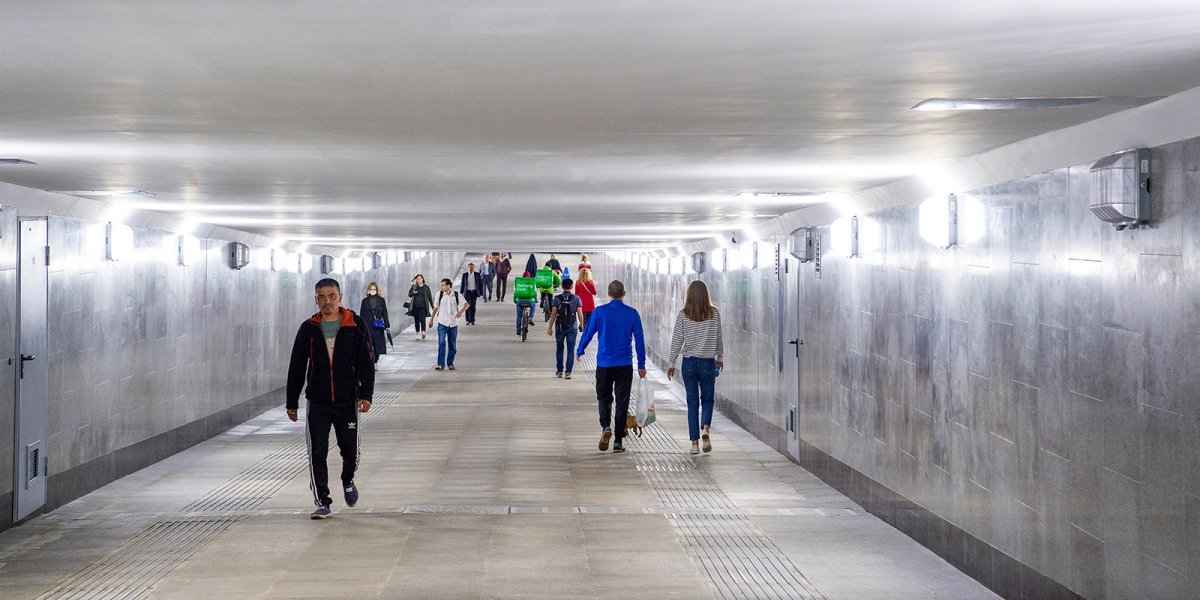 Подземный пешеходный переход Москва