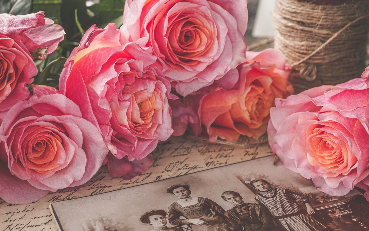 Винтажные цветы