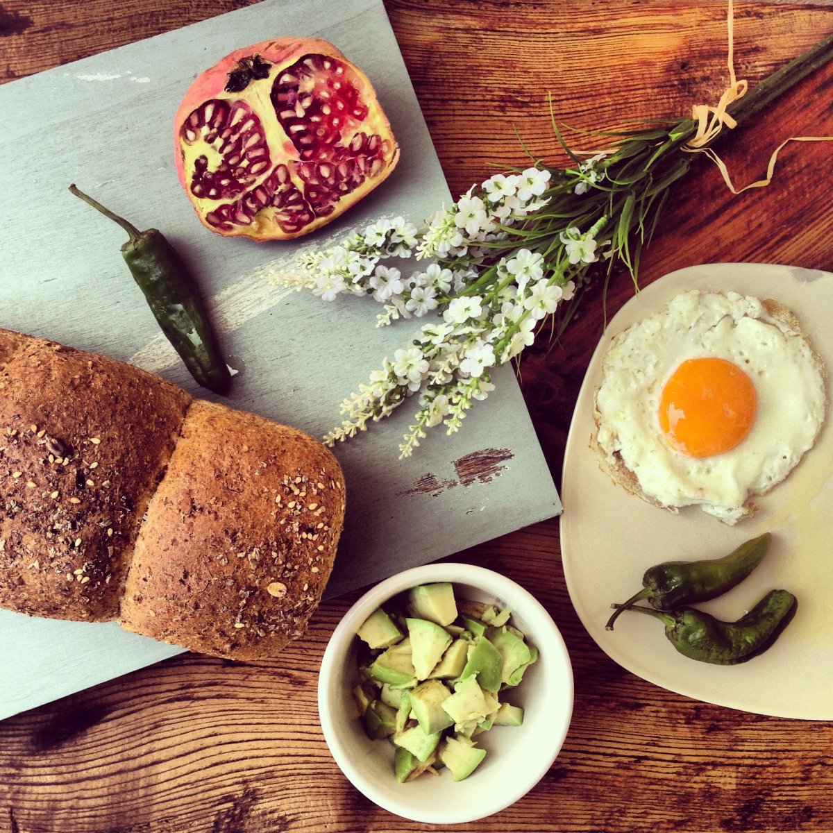 Красивый ПП завтрак