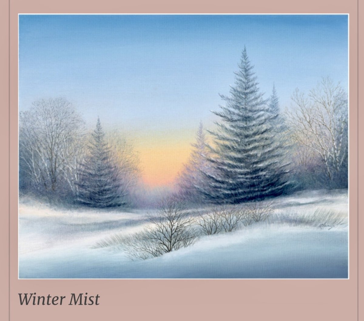 Зимние рисунки