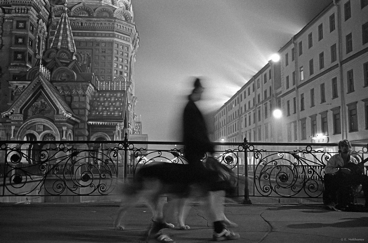 Серый дождливый Питер