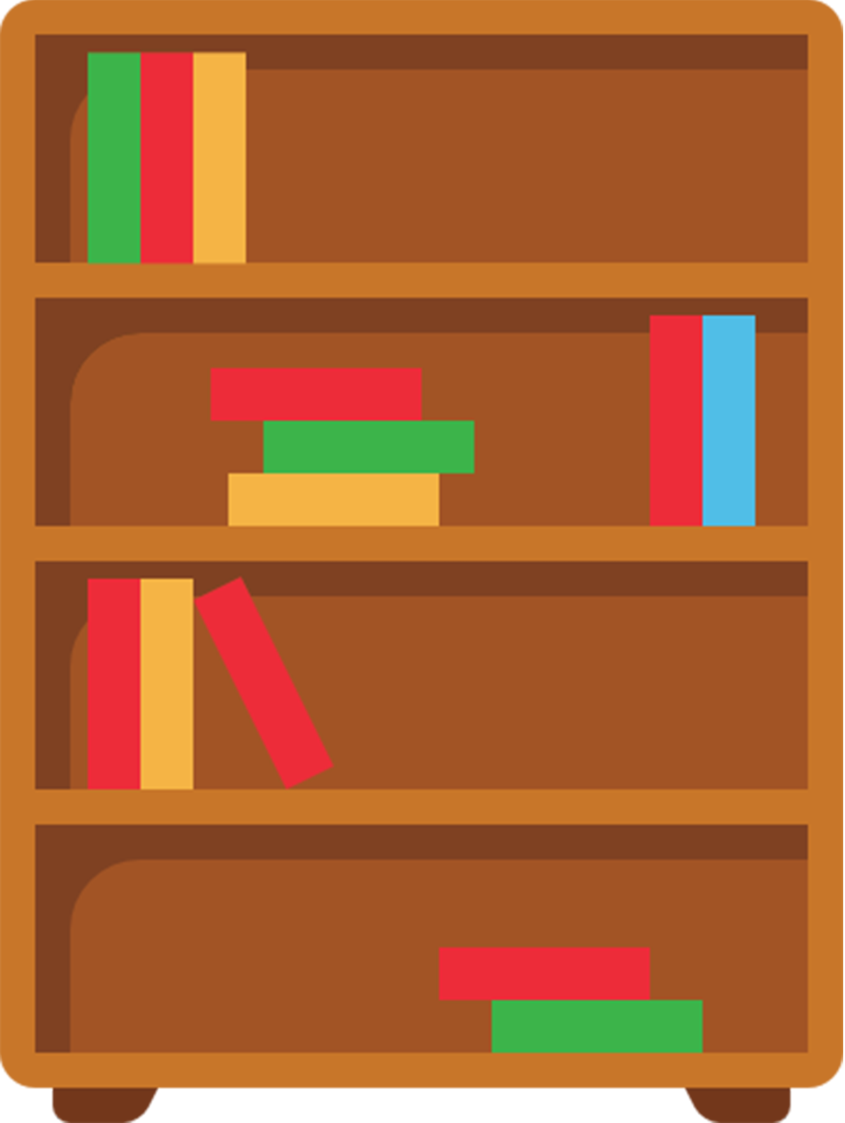 Bookcase мультяшное
