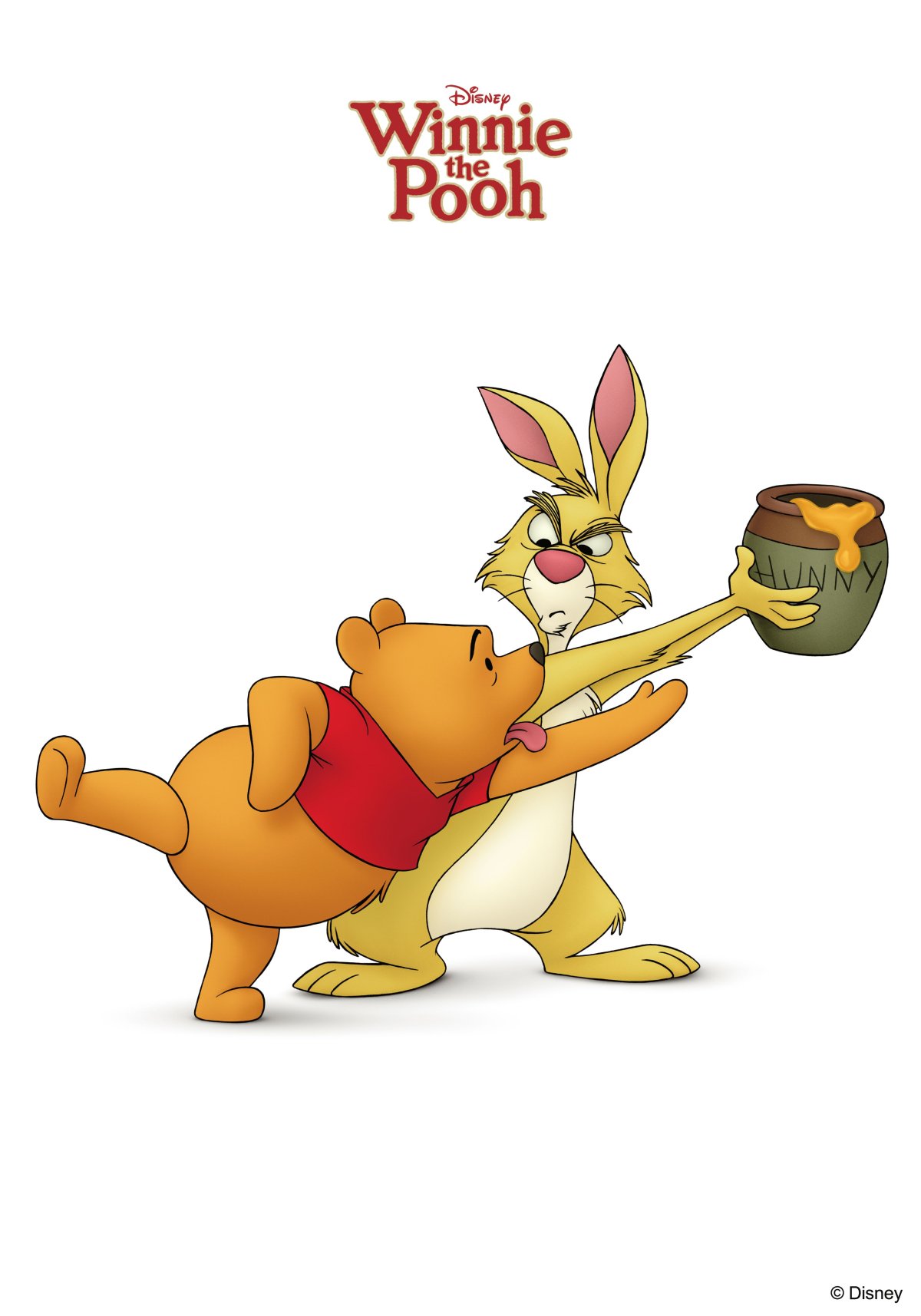 Винни пух Дисней персонажи кролик