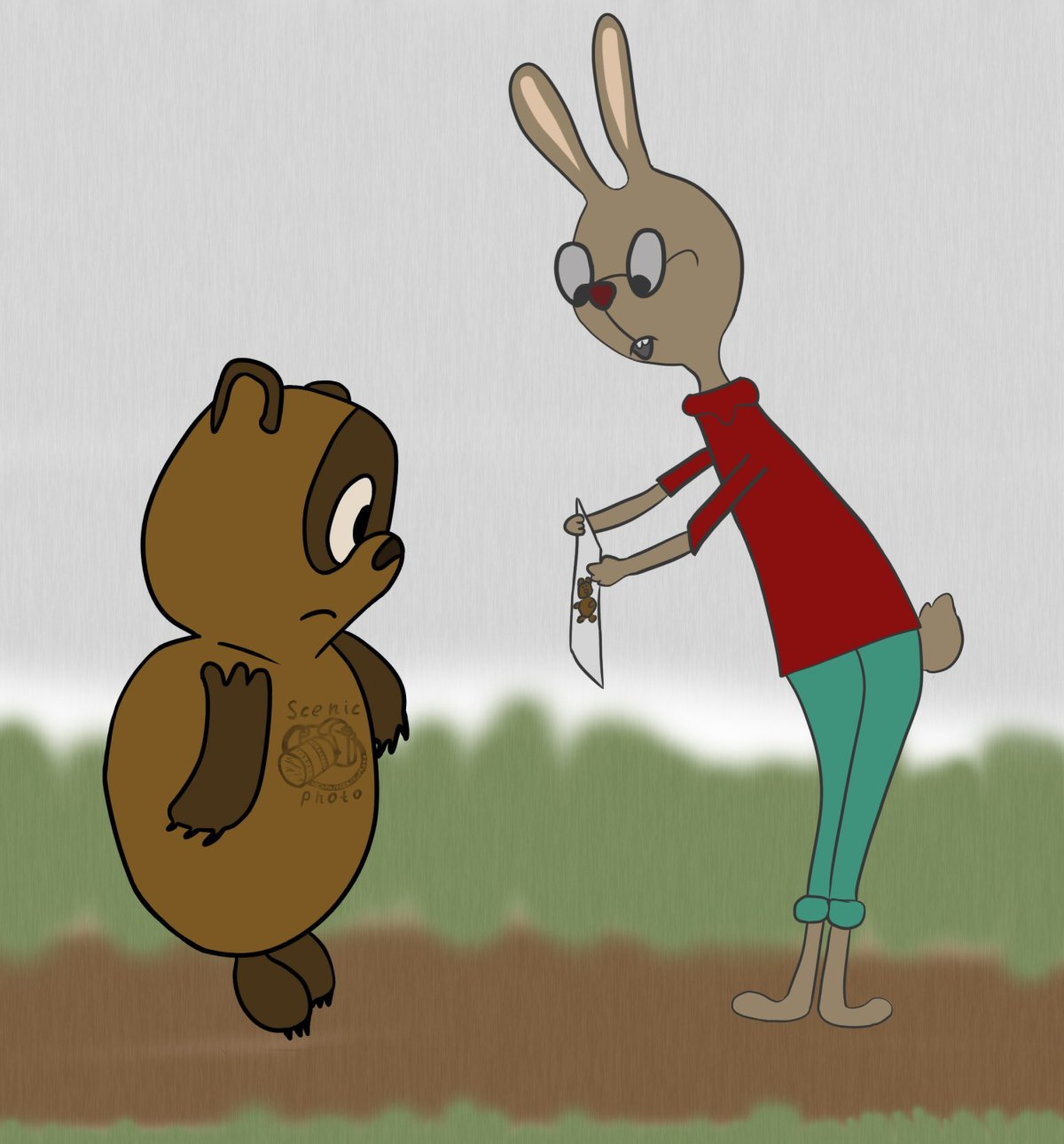 Кролик Винни пух Советский