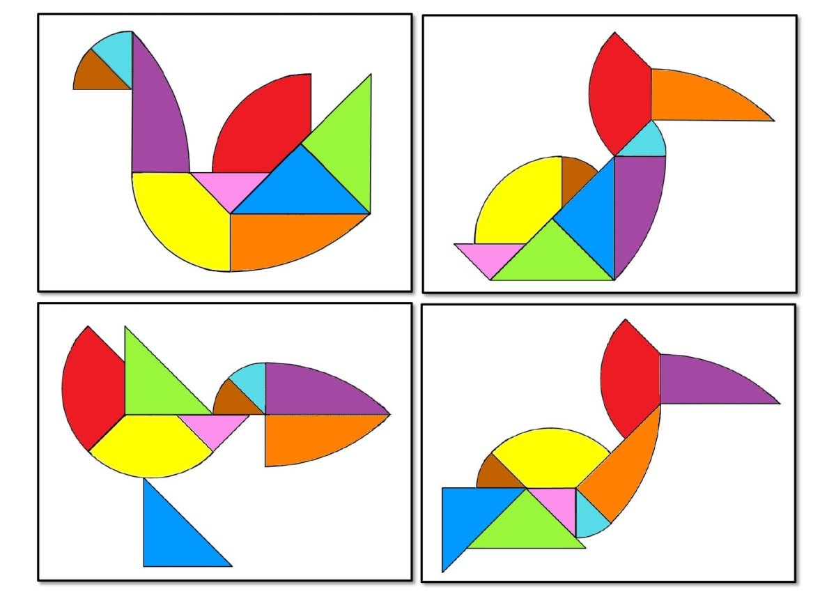 Рисунок из геометрических фигур