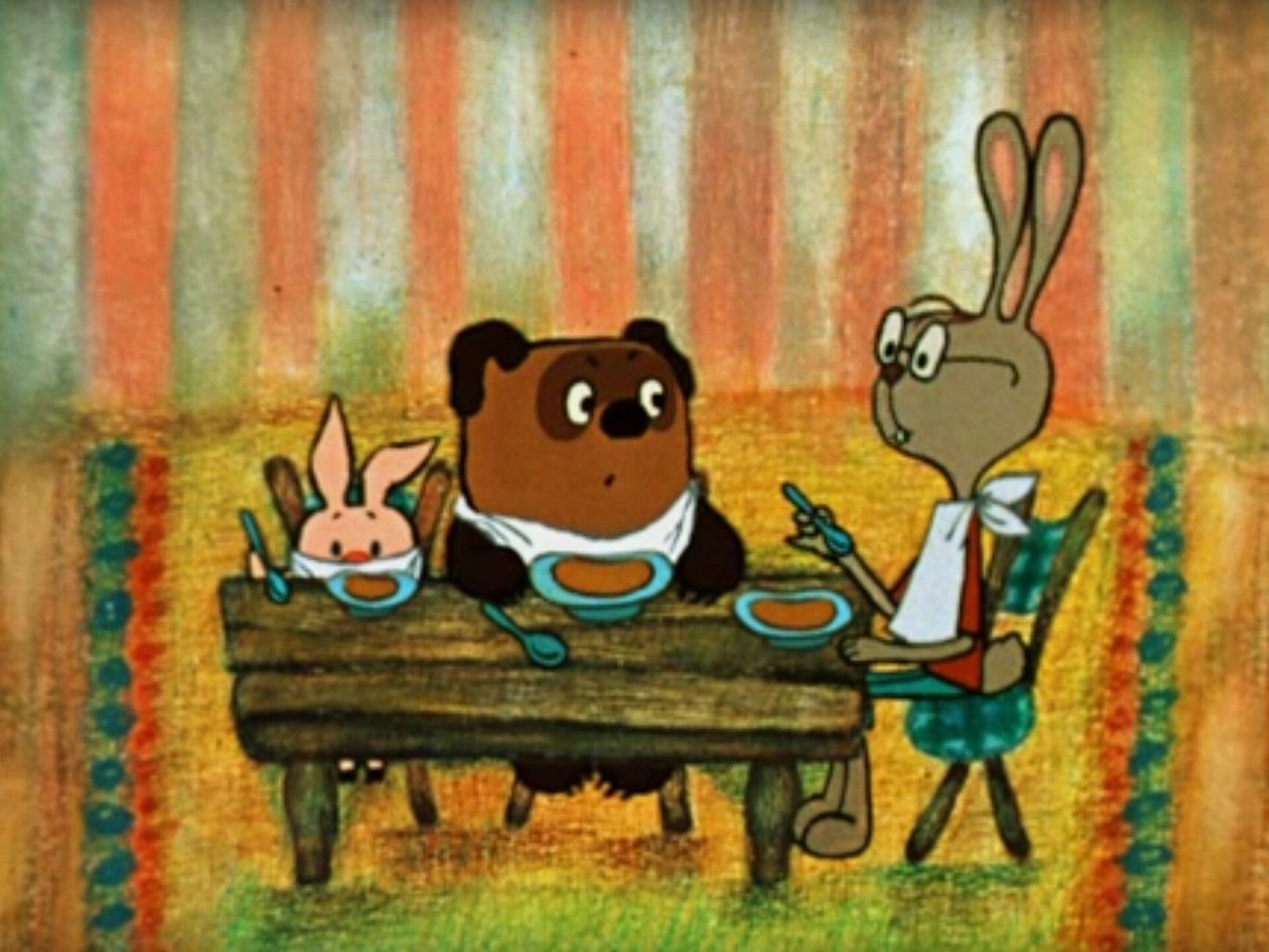 Дом кролика из Винни пуха