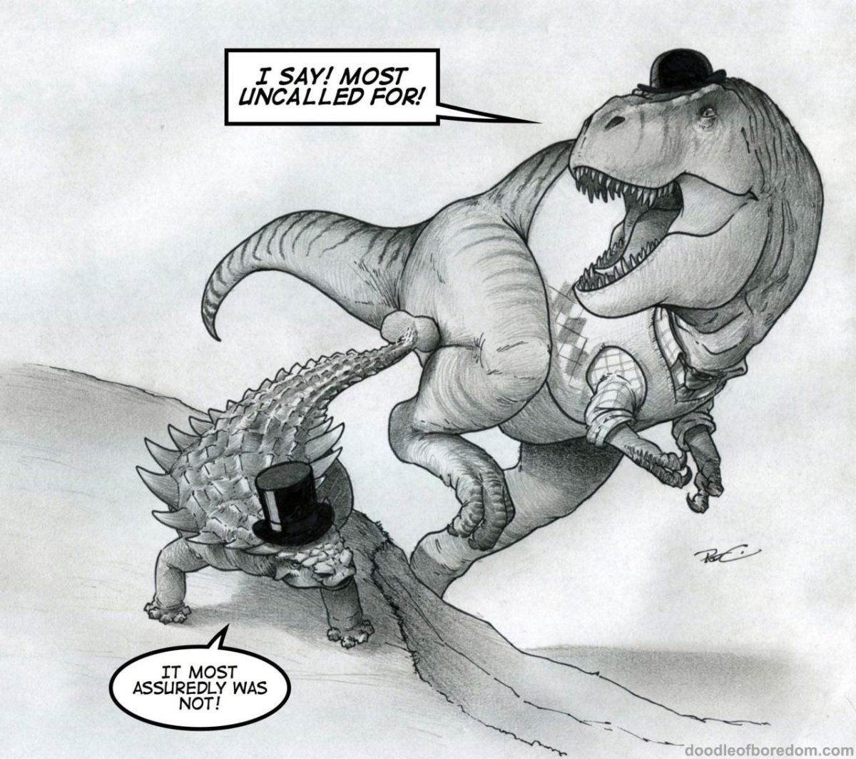 Комиксы про динозавров