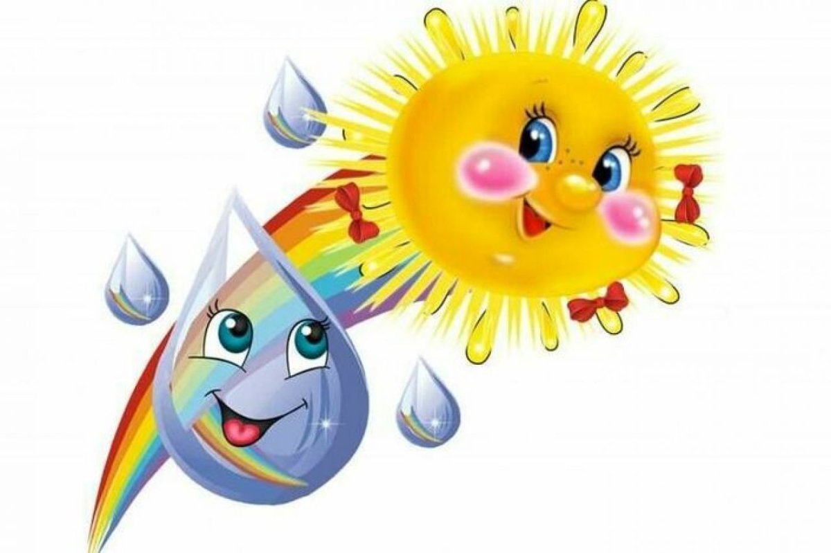 Капелька с зонтиком