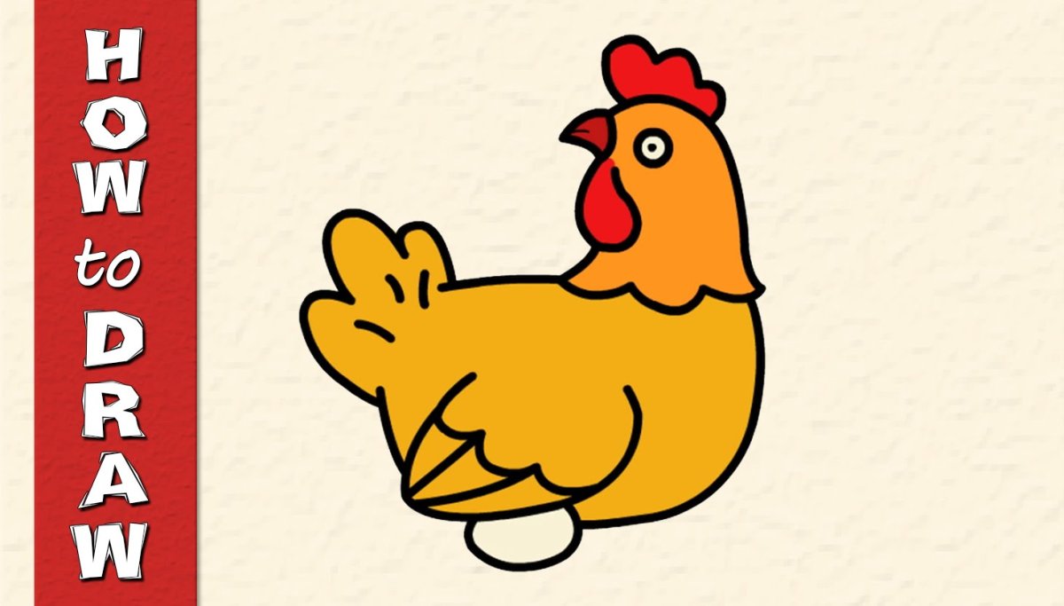 Hen picture for Kids на прозрачном фоне