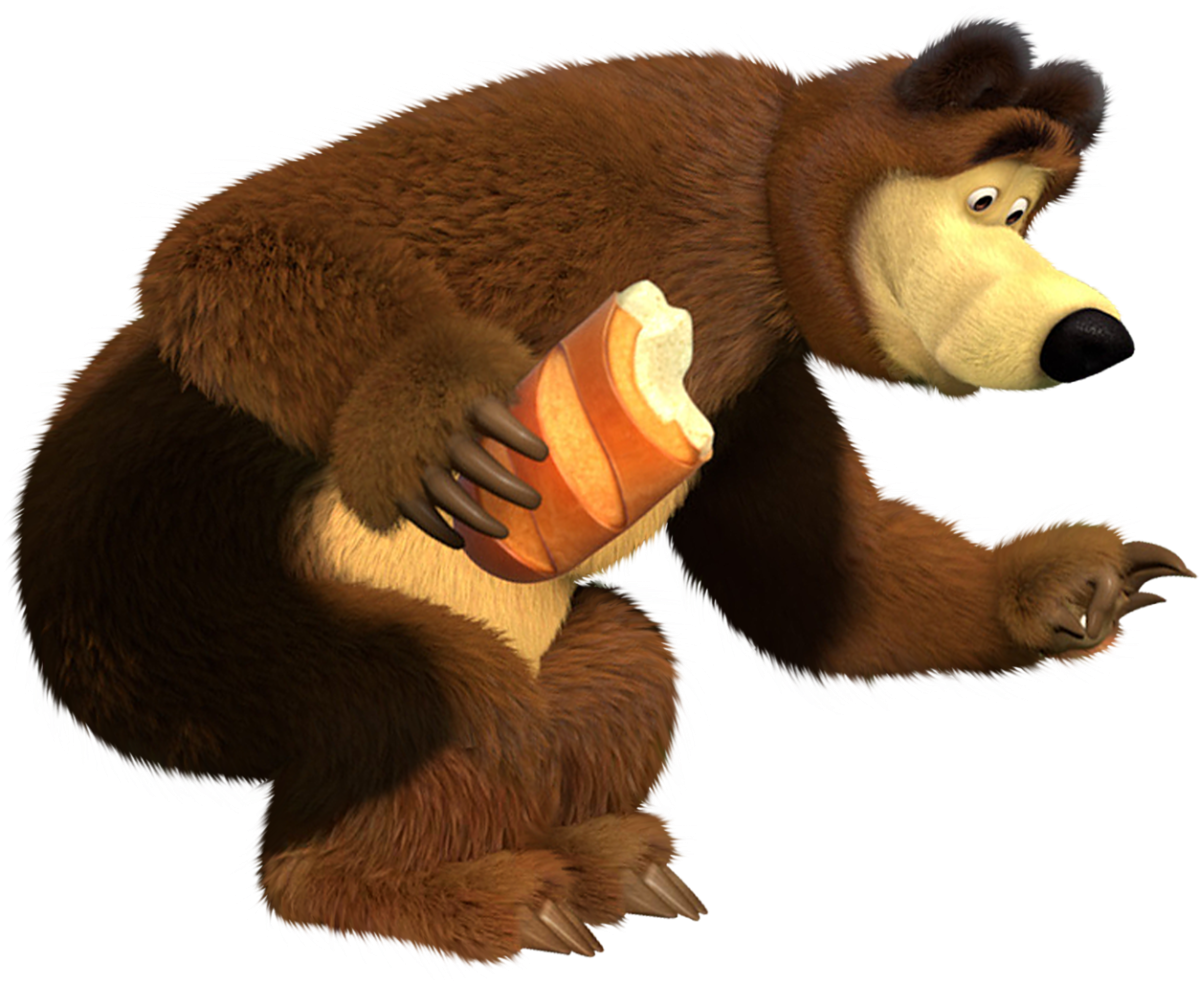 Миша из мультика Маша и медведь