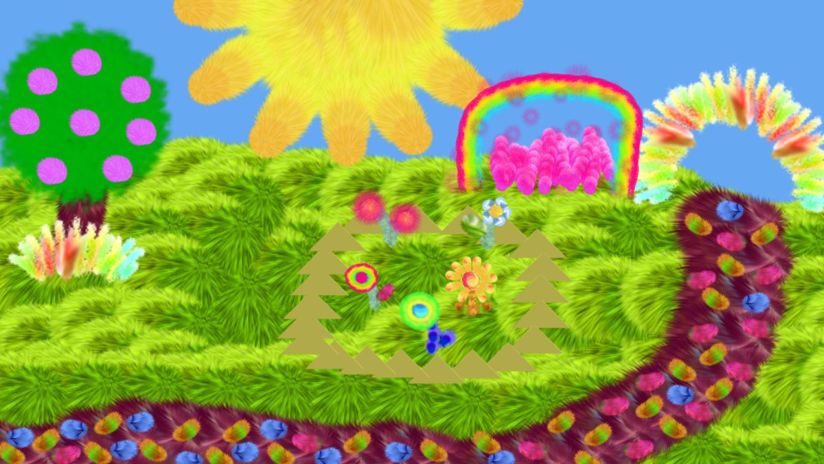 Волшебный сад для детей