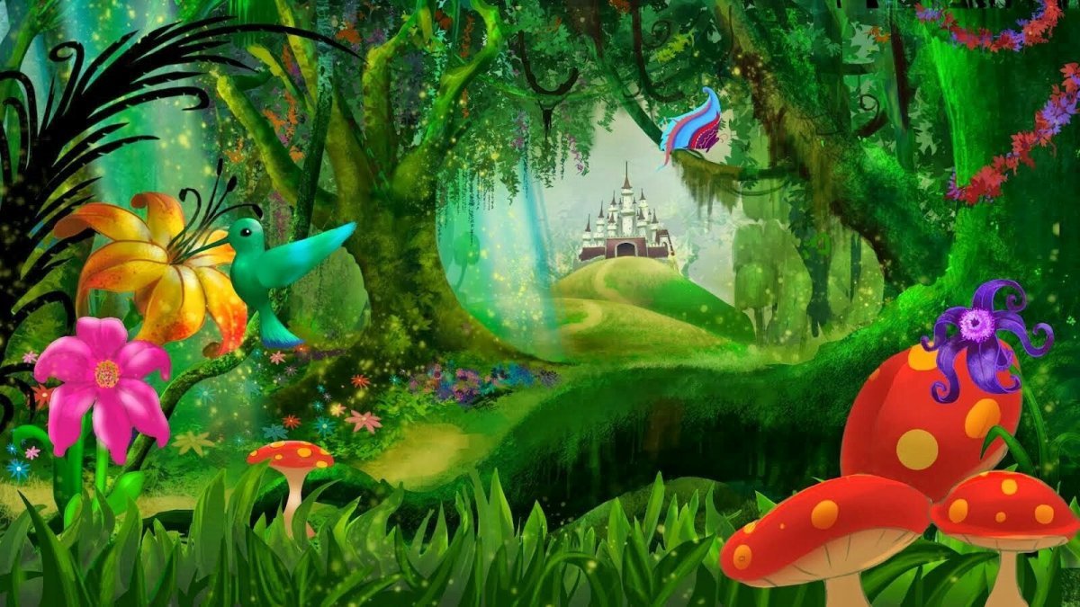 Сказочный фон