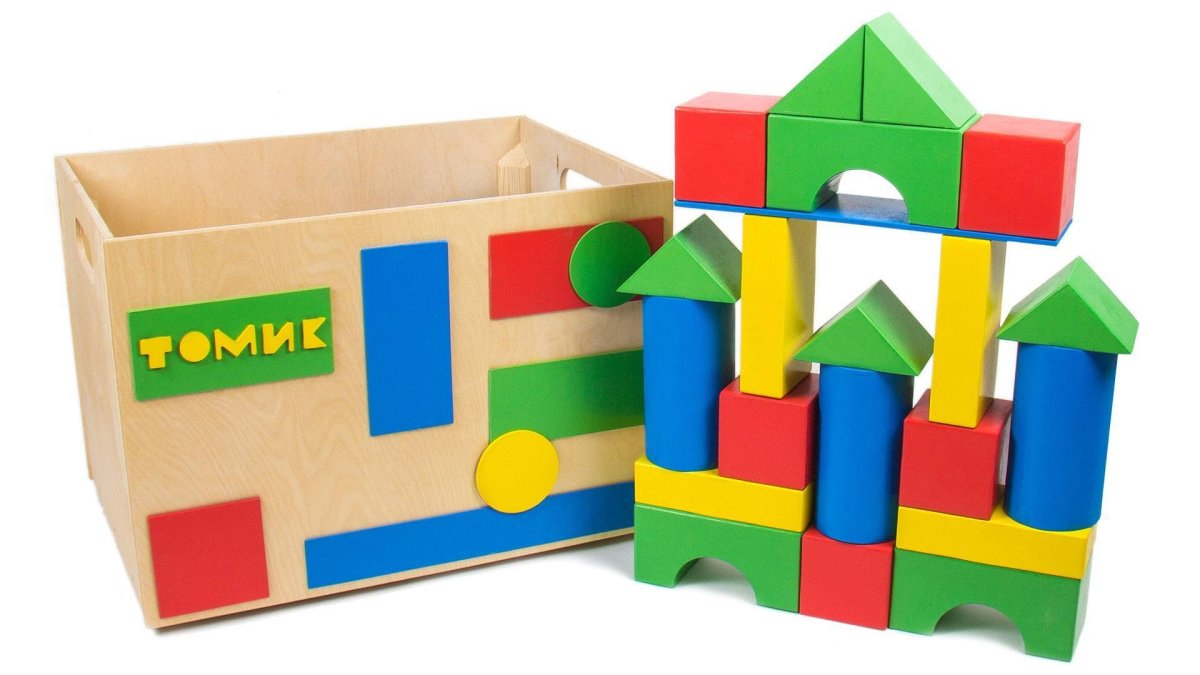 6679 Конструктор напольный "Томик" 70 дет.