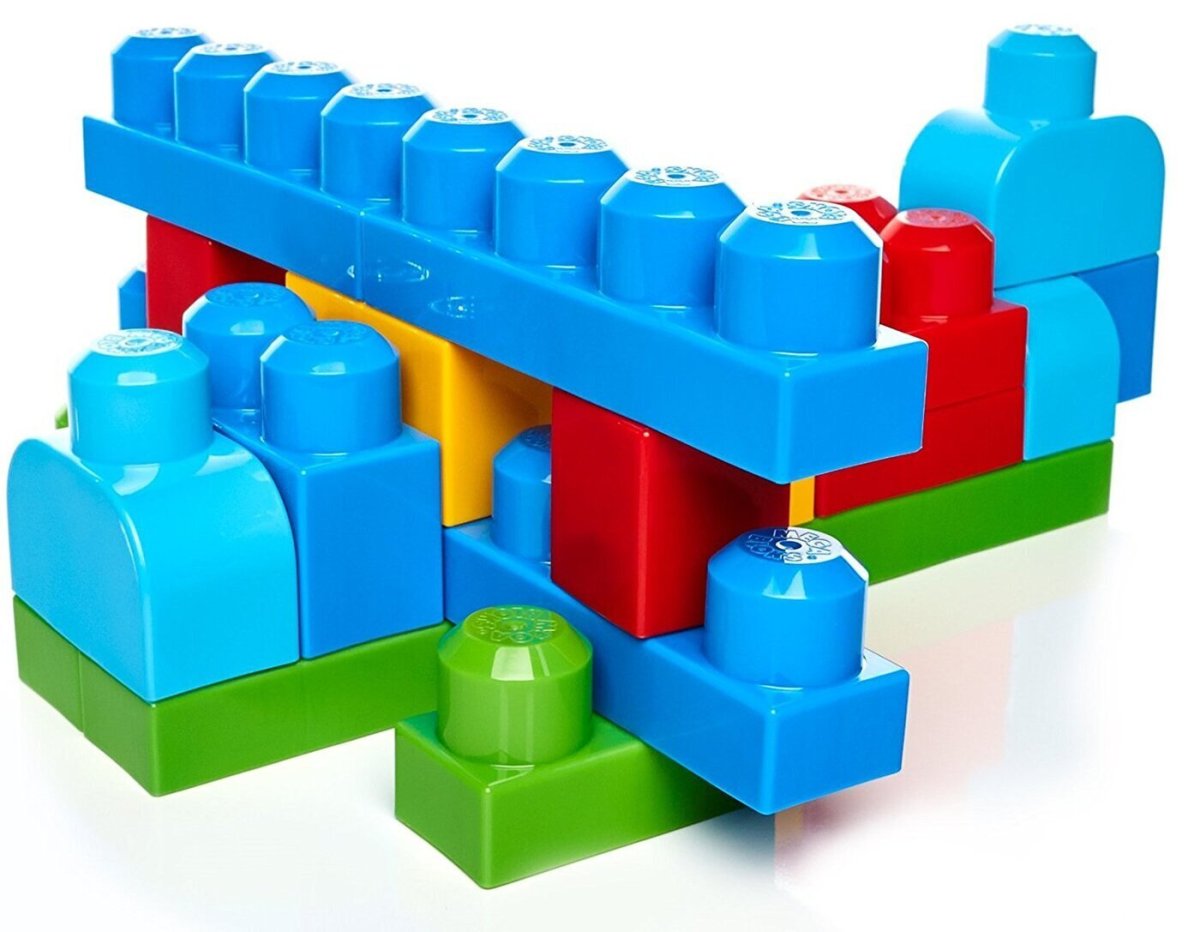 Конструктор Mega Bloks first Builders cyp72 80 деталей