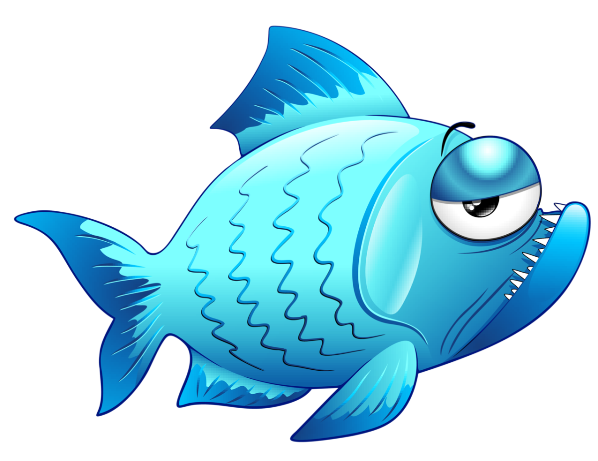 Рыбки на вафельной бумаге