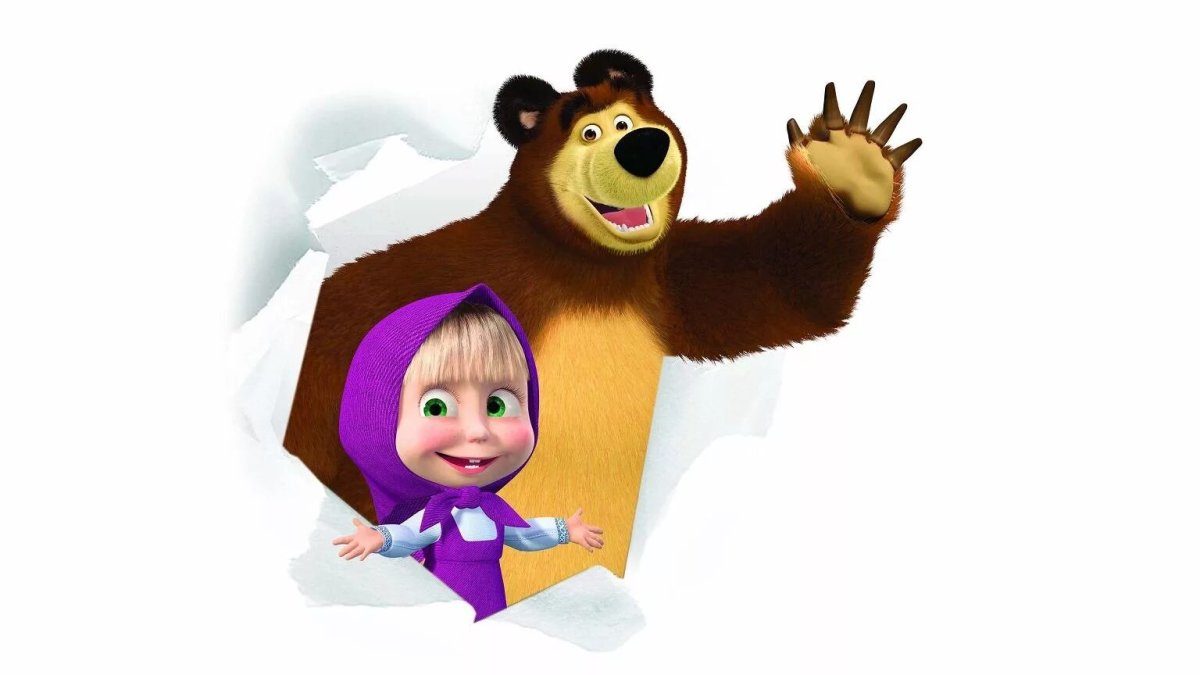 Миша из мультика Маша и медведь