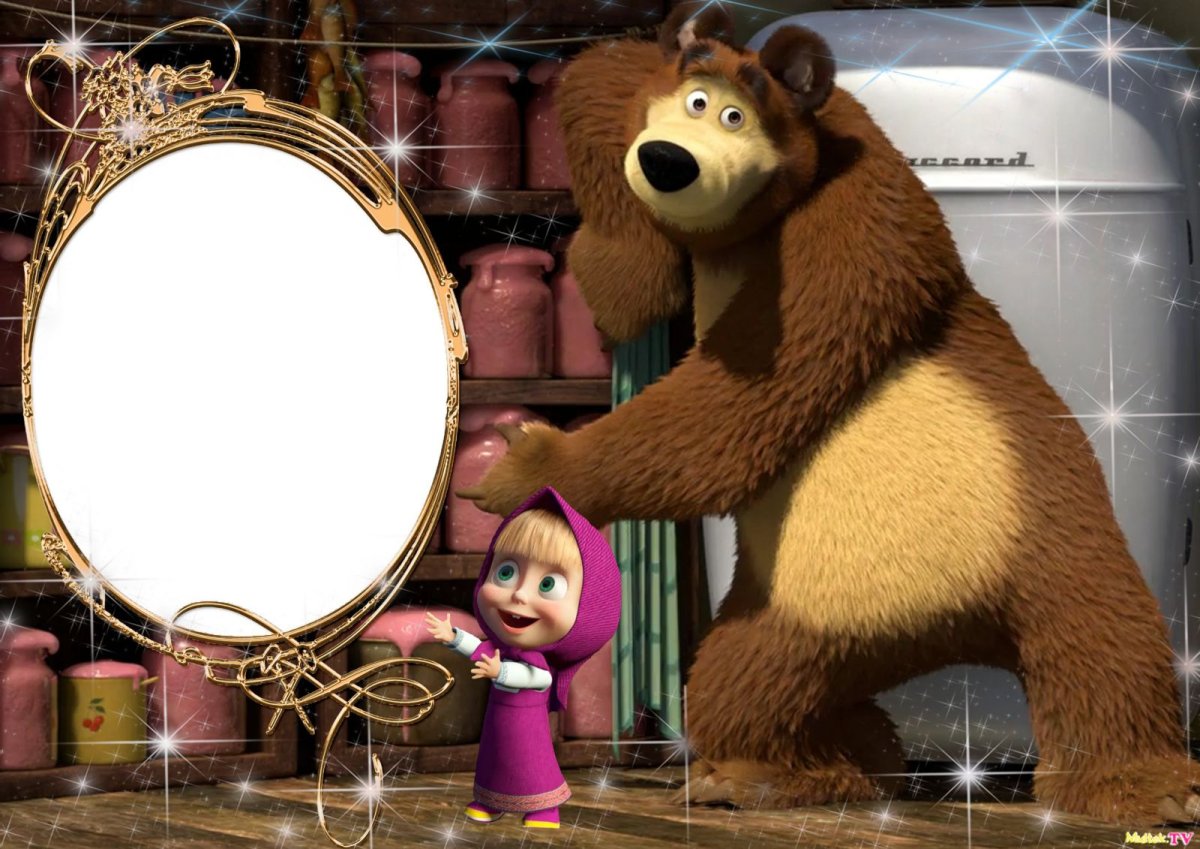 Маша и медведь день кино