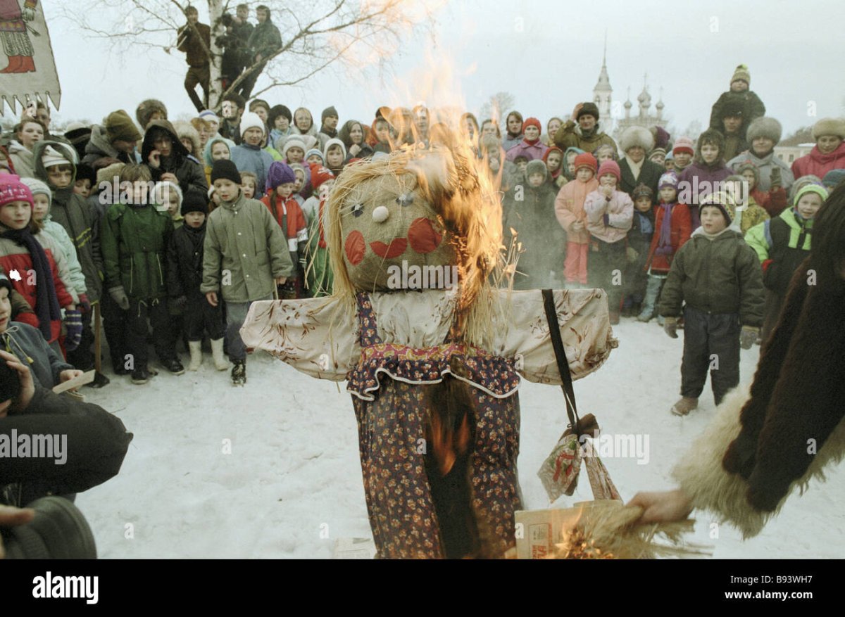 Масленица мультяшная