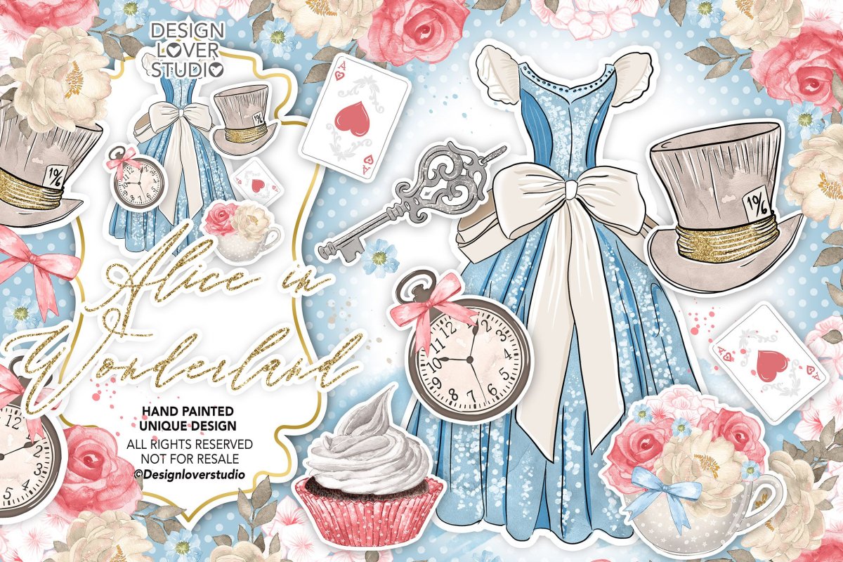 Баннер Алиса в стране чудес