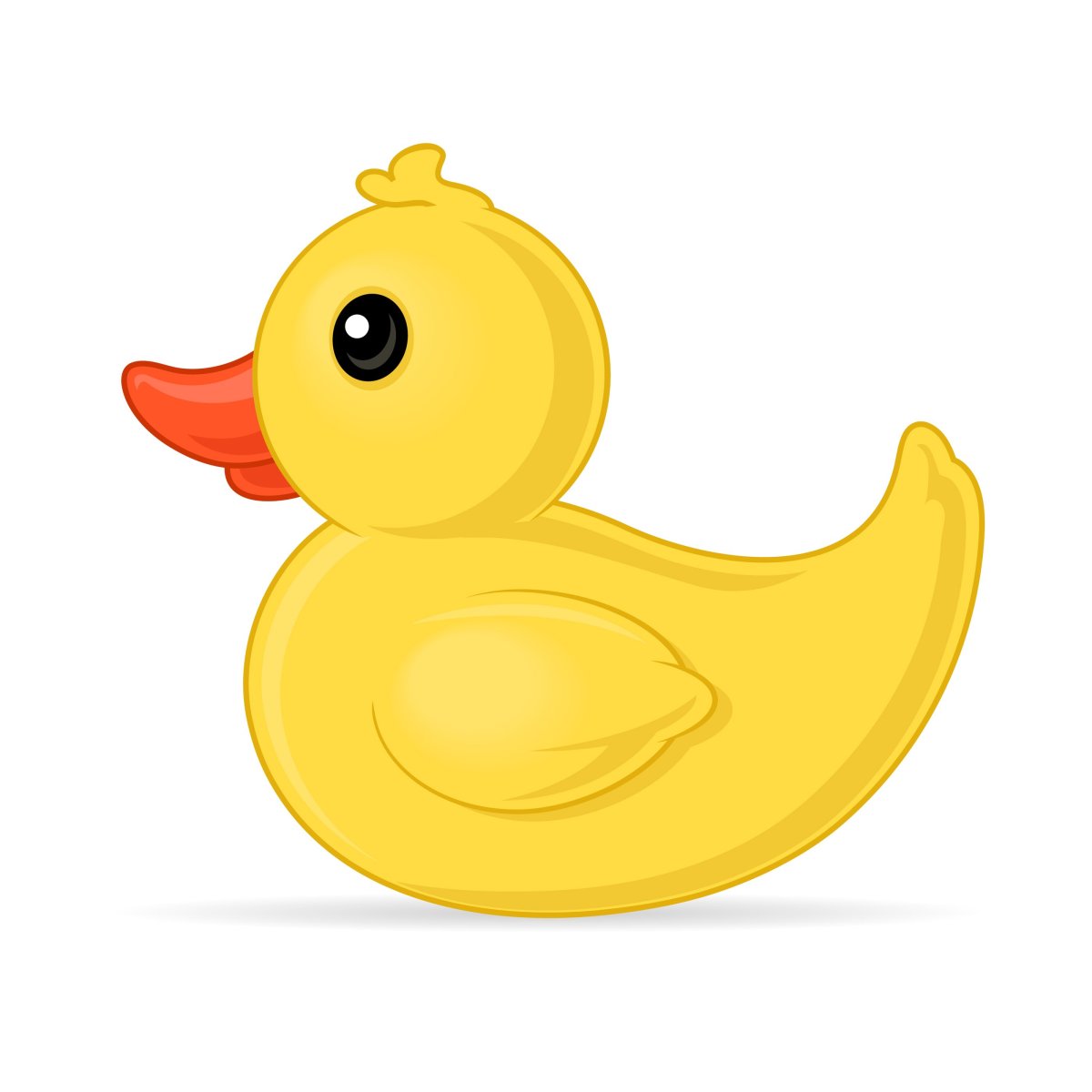 Утка раскраска для детей