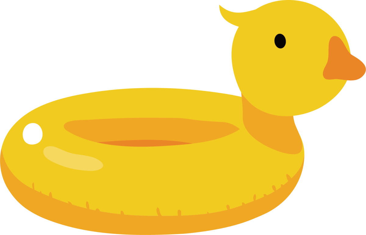 Утка для купания