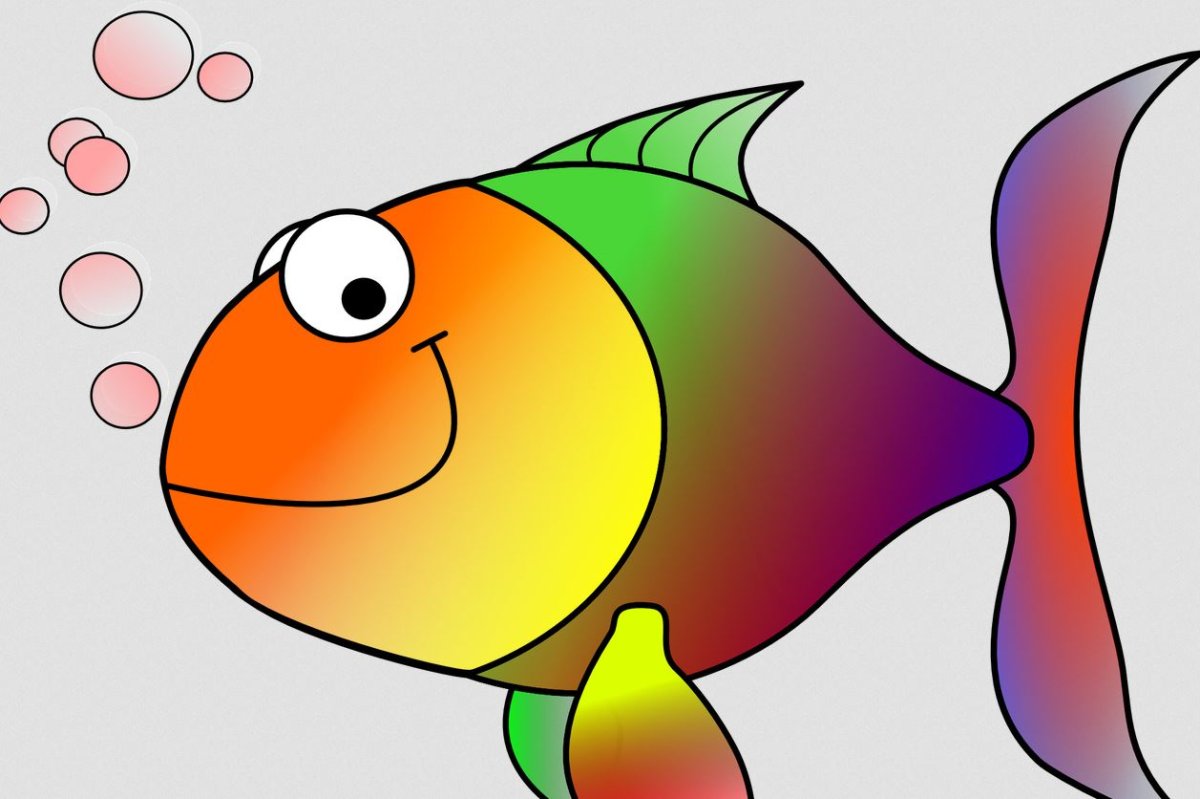 Пазлы рыбки для детей