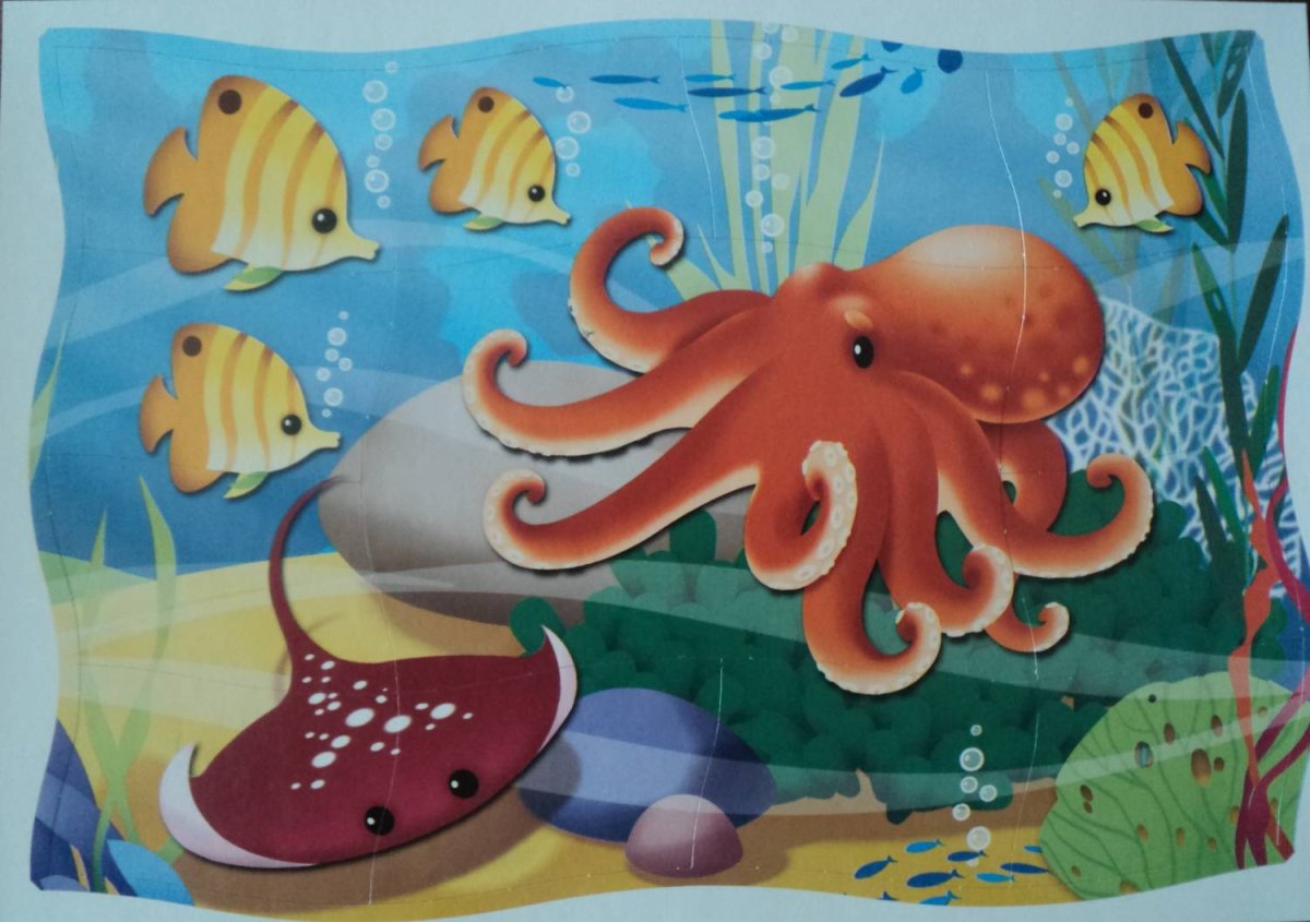 Разрезные пазлы для детей 3-4 лет