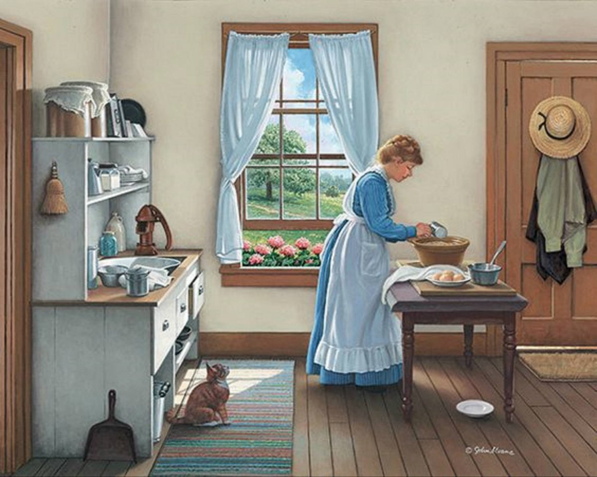 Джон Слоан интерьер