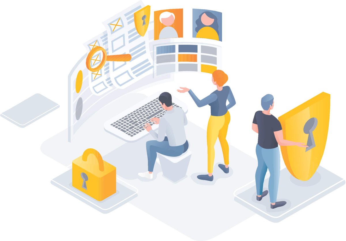 Персональные данные вектор