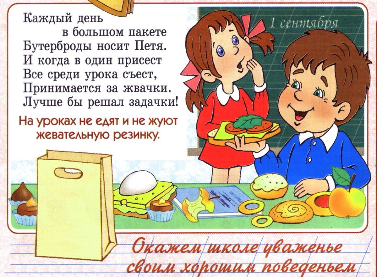 Правила поведения в школе