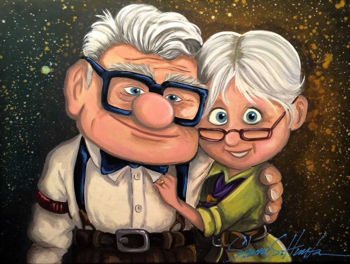 Карл Фредриксен и Элли