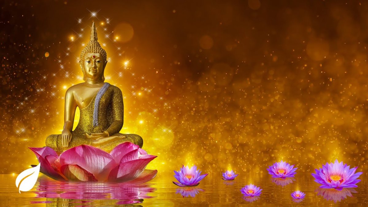 Будда на цветке лотоса