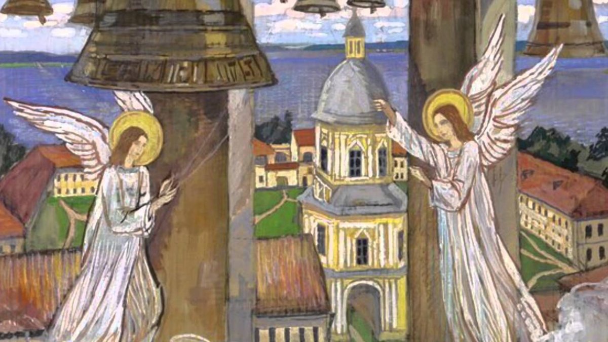 Нестеров Пасхальная заутреня