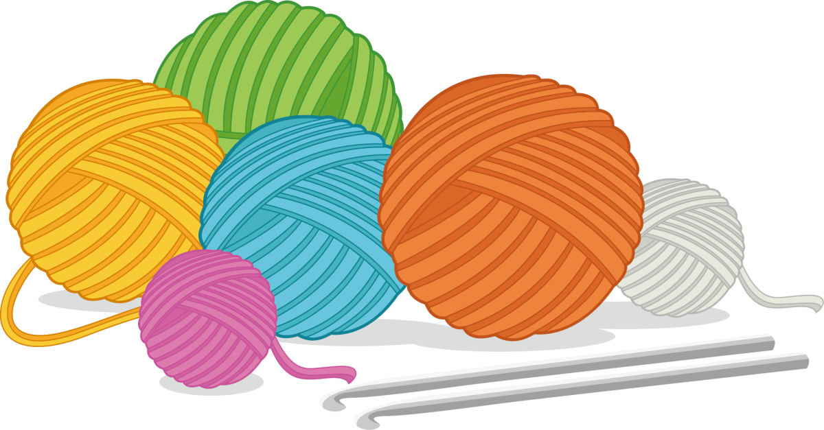 Векторный клубок ниток