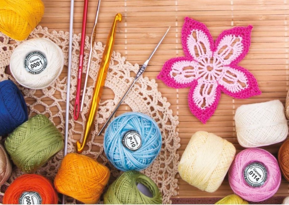 Нитки для вязания крючком