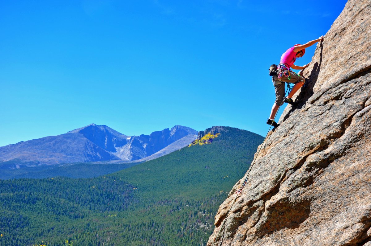 Скалолазание в горах