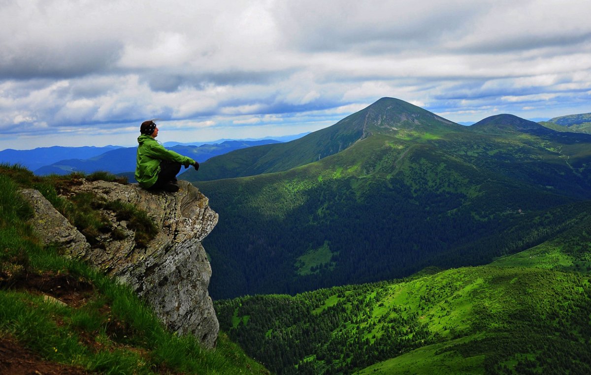 Вершина горы Говерла