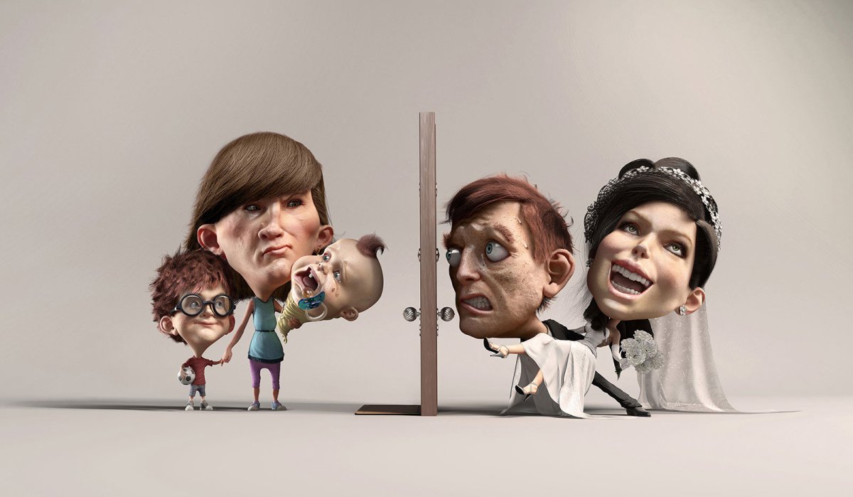 Креативная современная реклама