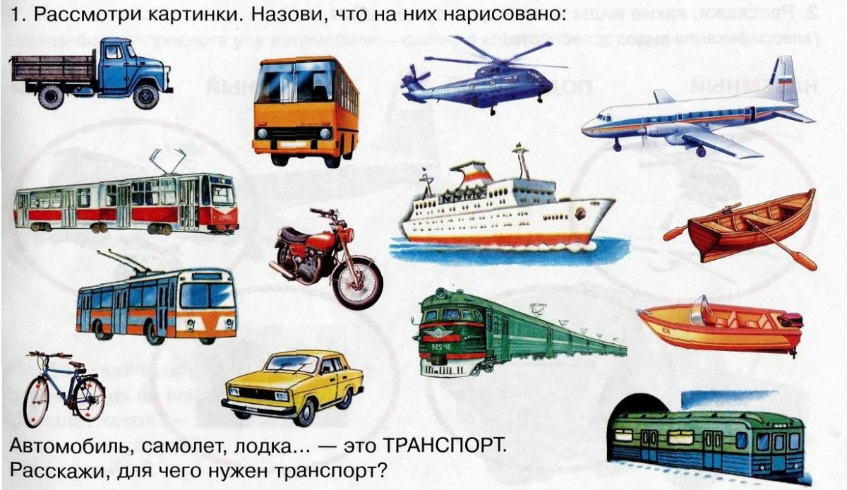 Профессии на транспорте для детей