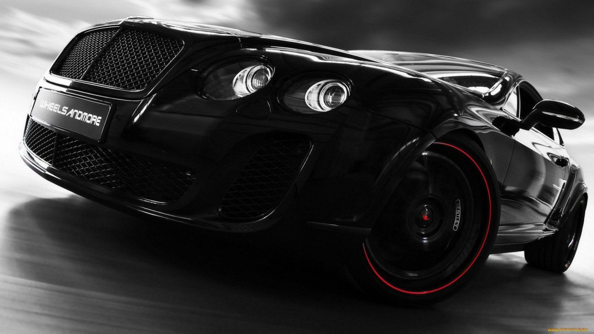 Авто черно белое