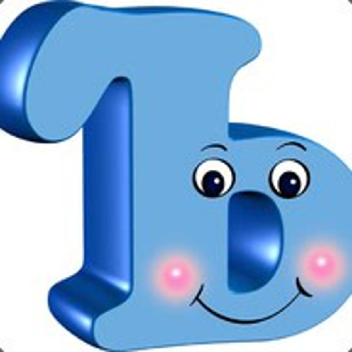 Веселые буквы алфавита