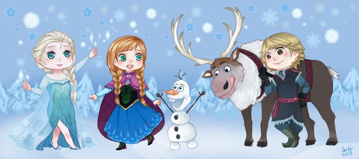 Кристофф Холодное сердце Чиби