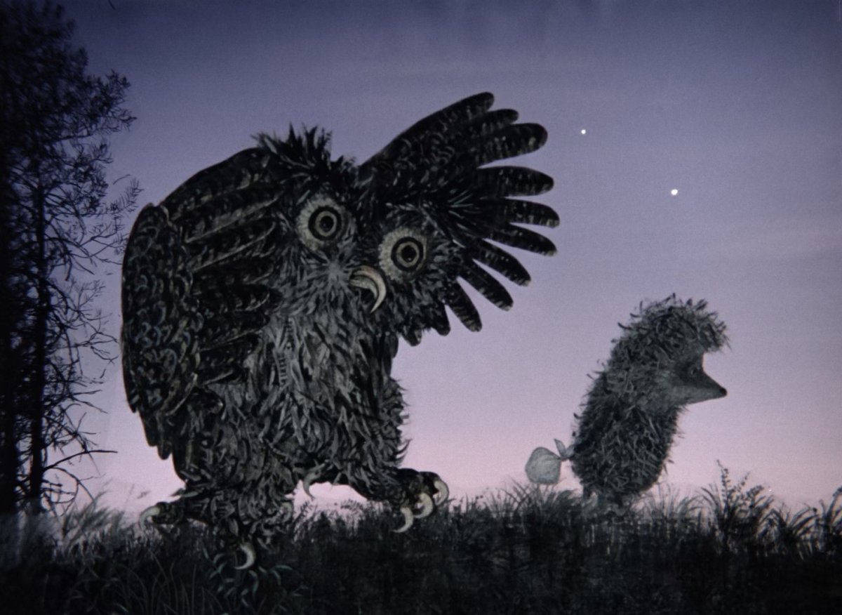 Ежик в тумане мультфильм 1975