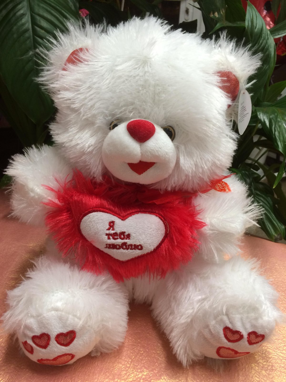 Мишка с сердечком