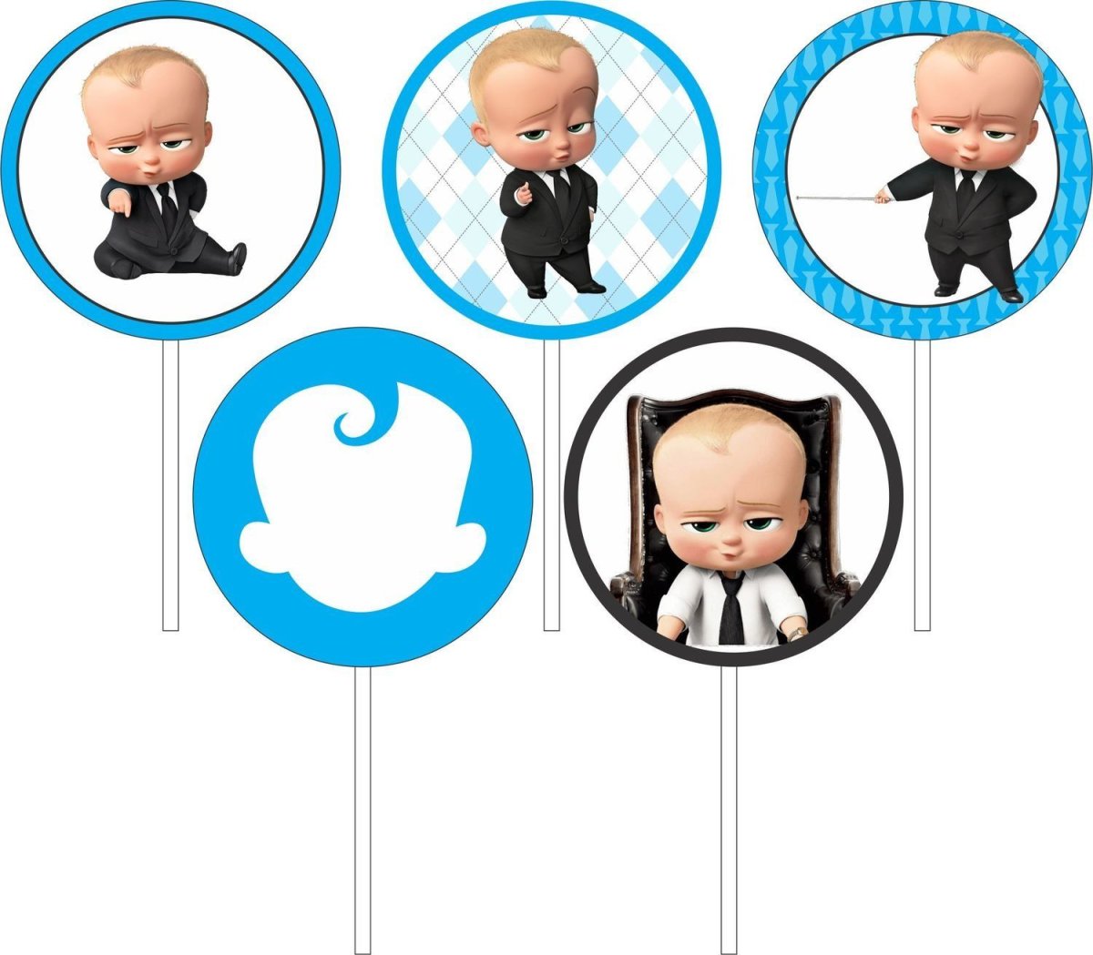 Вафельная картинка босс молокосос