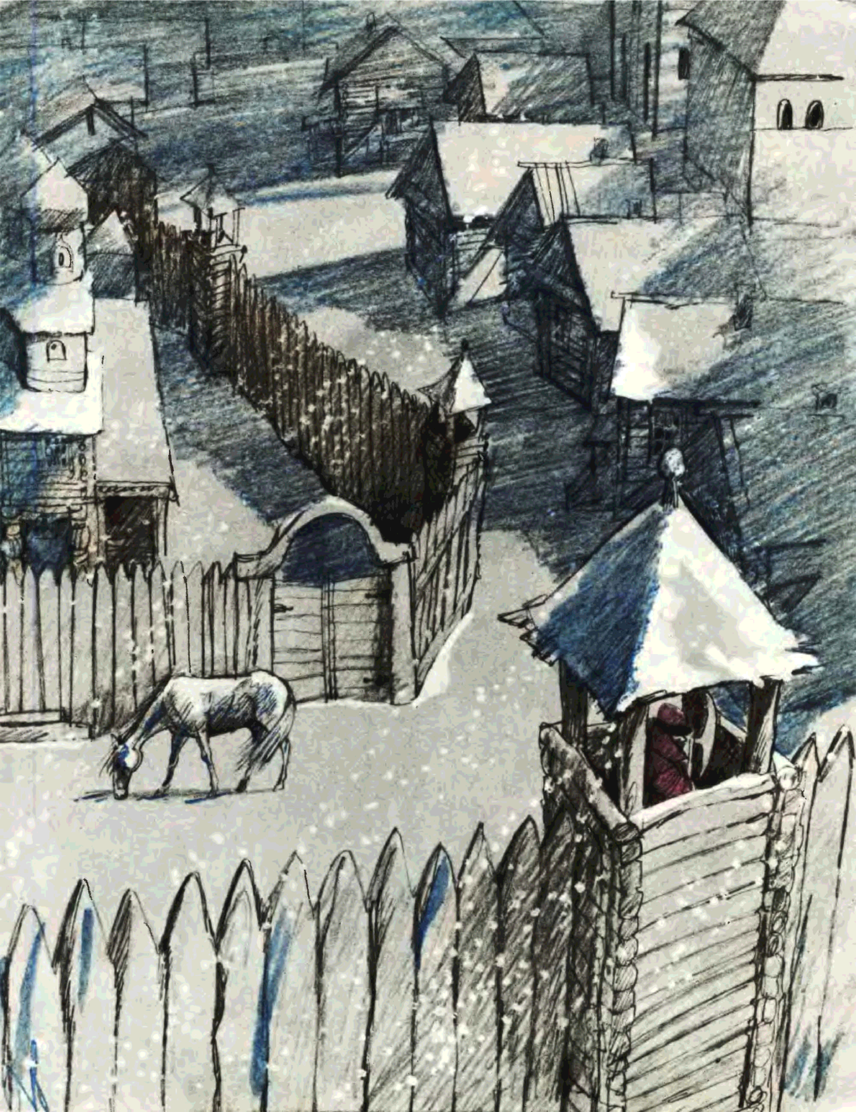 К Д Ушинский слепая лошадь