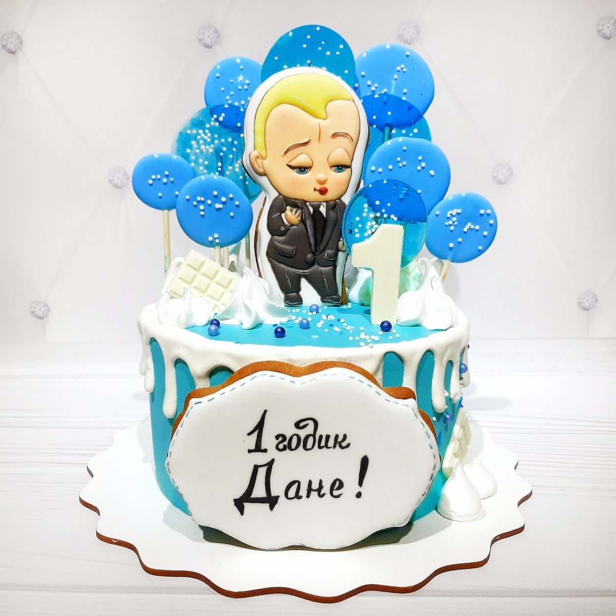 Макет колпачков босс молокосос